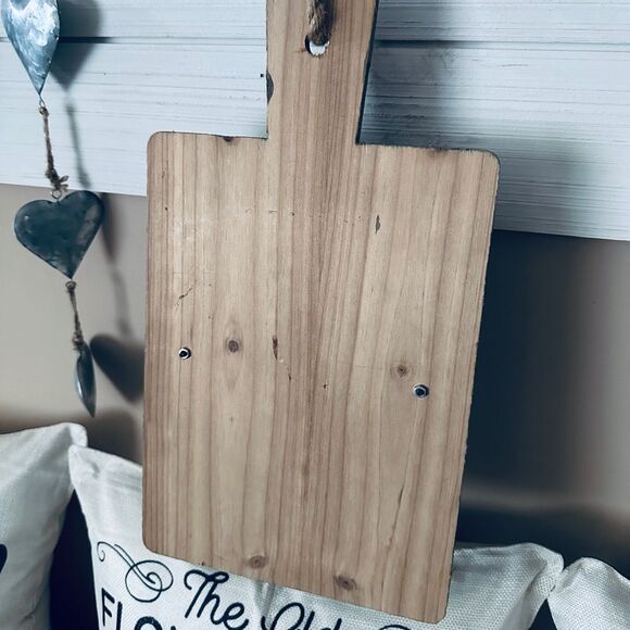 Farmhouse Galvanized Wooden Hanging Bin - Picture 4 of 6